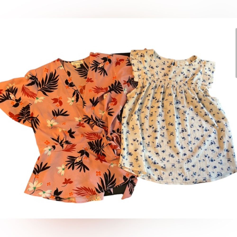 Monteau Set of 2 Medium Blouses‎